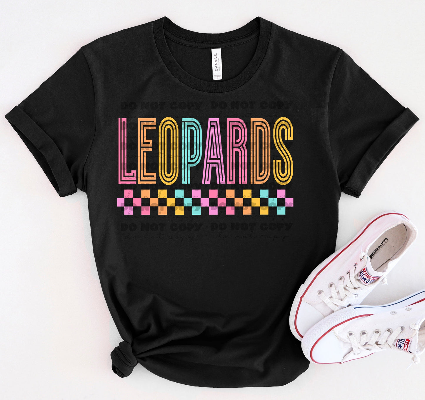 Leopards Colorful Line Mascot-Lovie T Designs