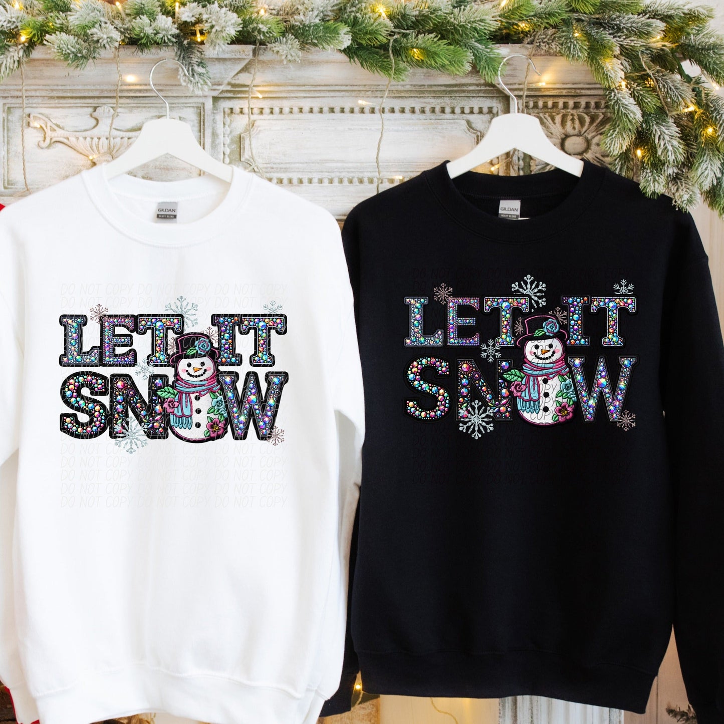 Let It Snow-Lovie T Designs