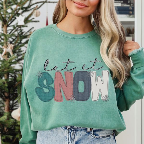 Let It Snow-Lovie T Designs