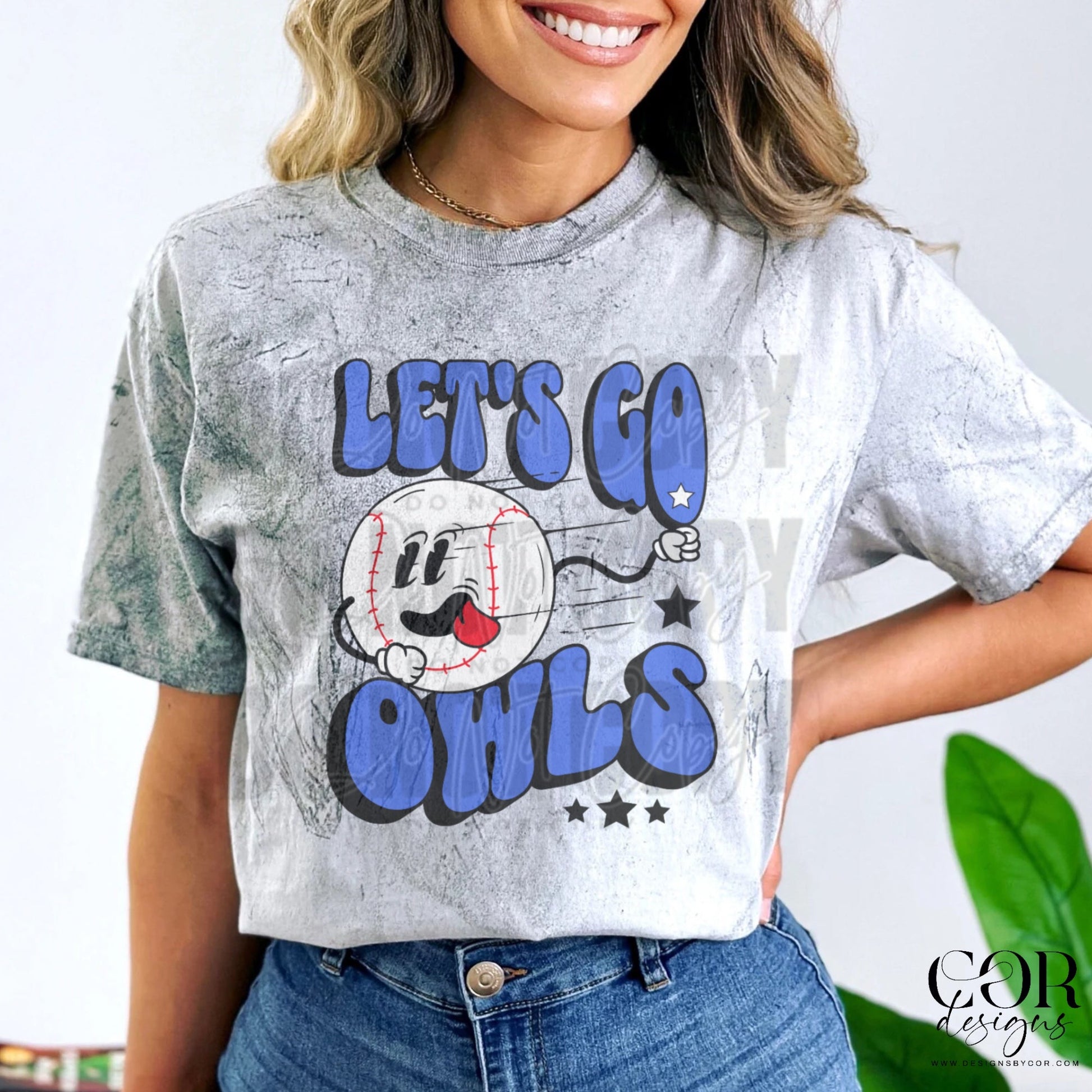 Let's Go Owls-Lovie T Designs