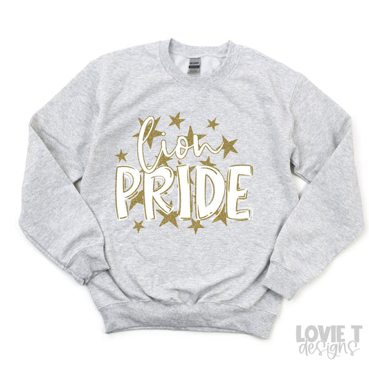 Lion Pride White Gold-Lovie T Designs