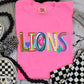 Lions Cheery Bright-Lovie T Designs