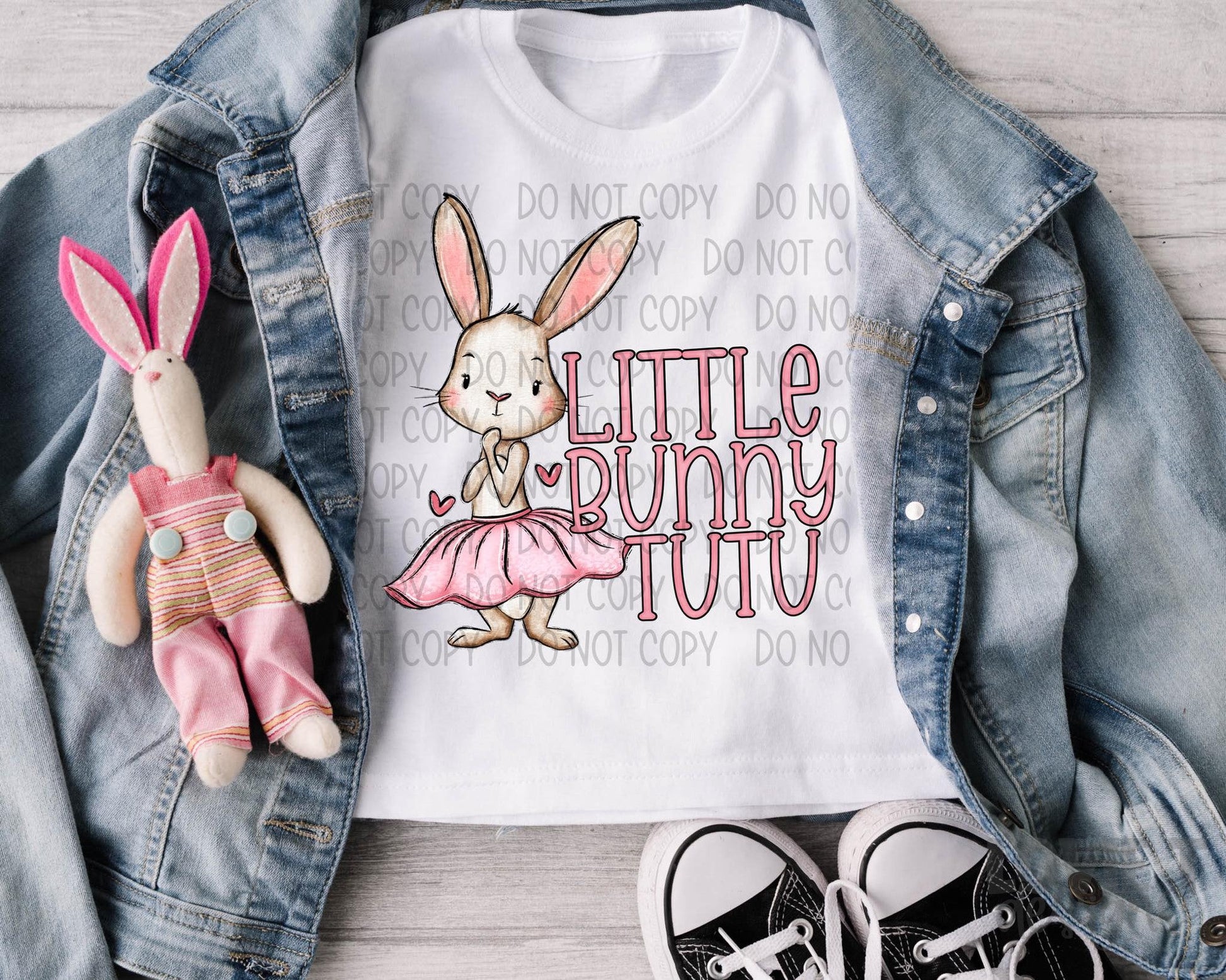 Little Bunny Tutu-Lovie T Designs