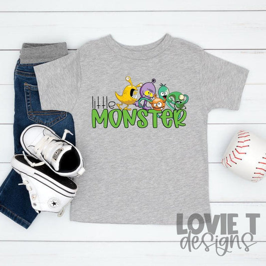 Little Monsters Green-Lovie T Designs