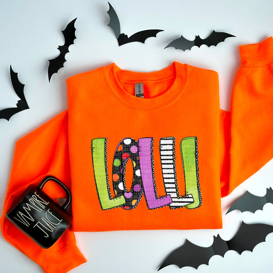 Lolli Halloween Name-Lovie T Designs