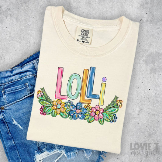 Lolli Spring Floral Mother's Day-Lovie T Designs