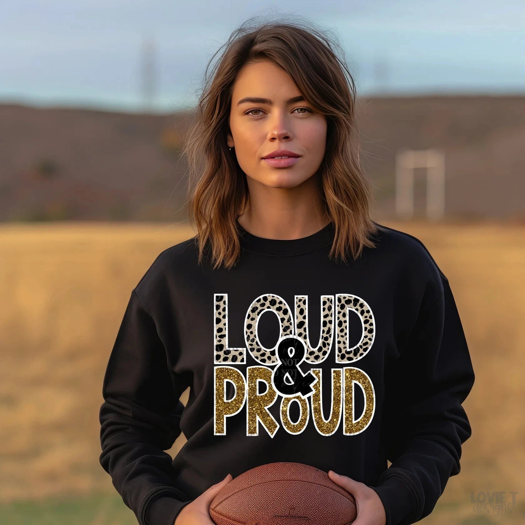 Loud & Proud Gold-Lovie T Designs