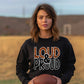 Loud & Proud Orange Black-Lovie T Designs