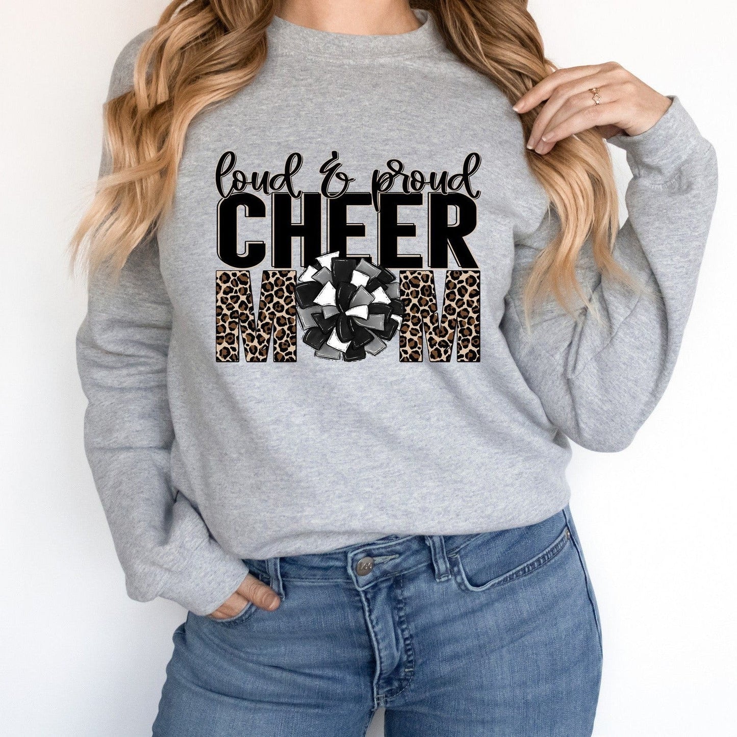 Loud and Proud Cheer Mom