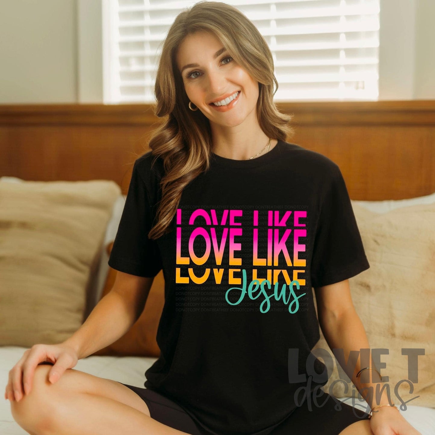 Love Like Jesus-Lovie T Designs