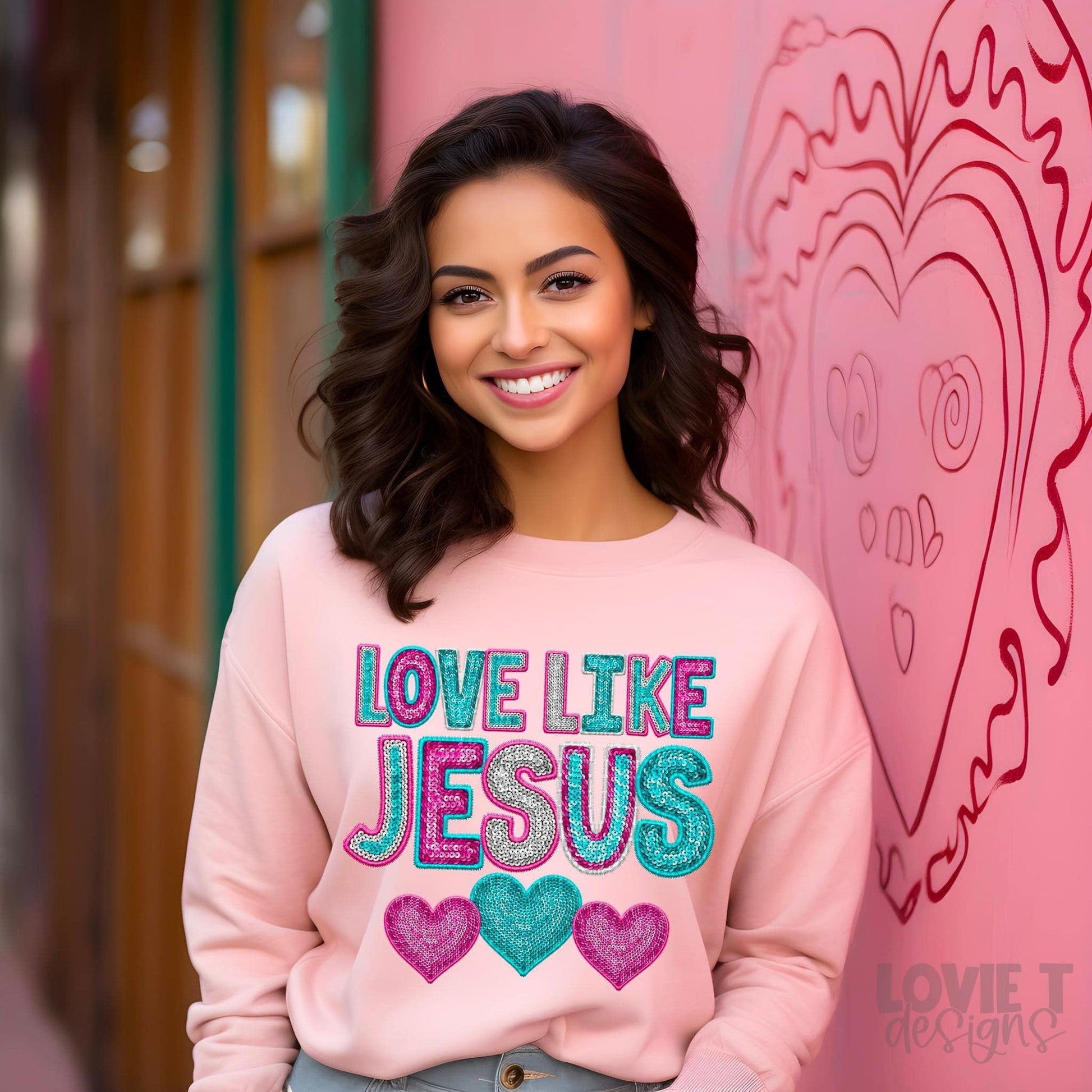 Love Like Jesus-Lovie T Designs