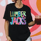 Lumberjacks Cheery Bright-Lovie T Designs