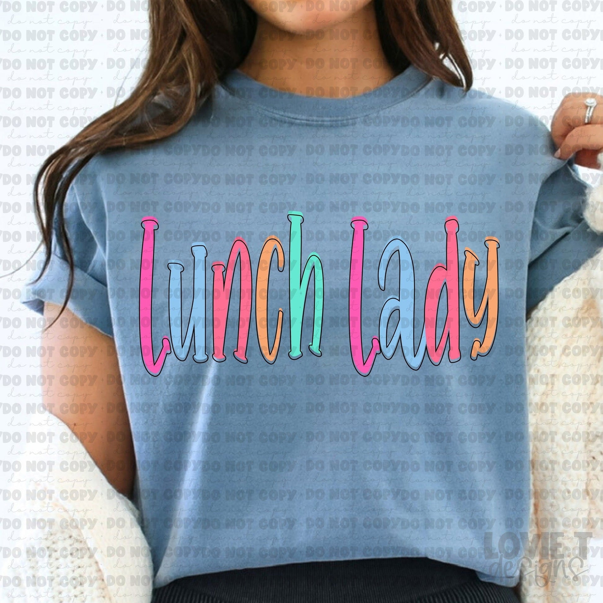 Lunch Lady TGG-Lovie T Designs