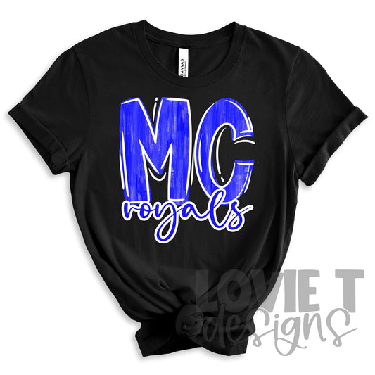 MC Royals Blue and White