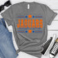 Madison Avenue Jaguars Orange Royal All STars-Lovie T Designs