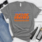 Madison Avenue Jaguars Orange Royal Grunge-Lovie T Designs