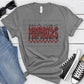 Madison Crossing Mavericks Garnet Black Grunge-Lovie T Designs