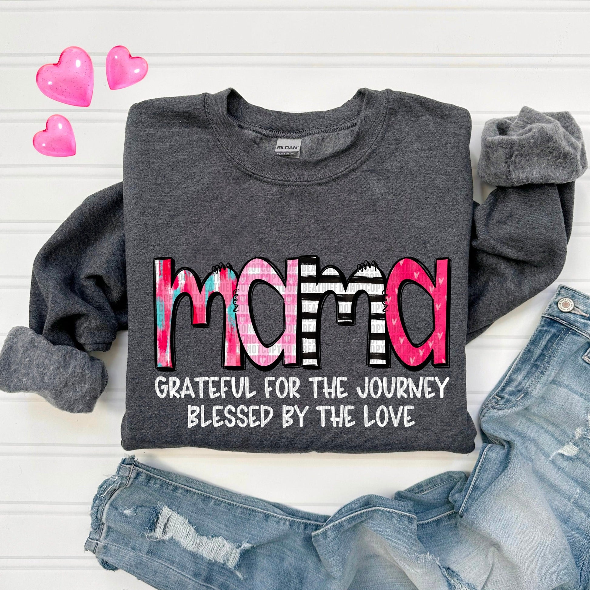 Mama Blessed by the Love-[DTF Transfer]-Lovie T Designs