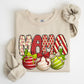 Mama Christmas Bells-[DTF Transfer]-Lovie T Designs