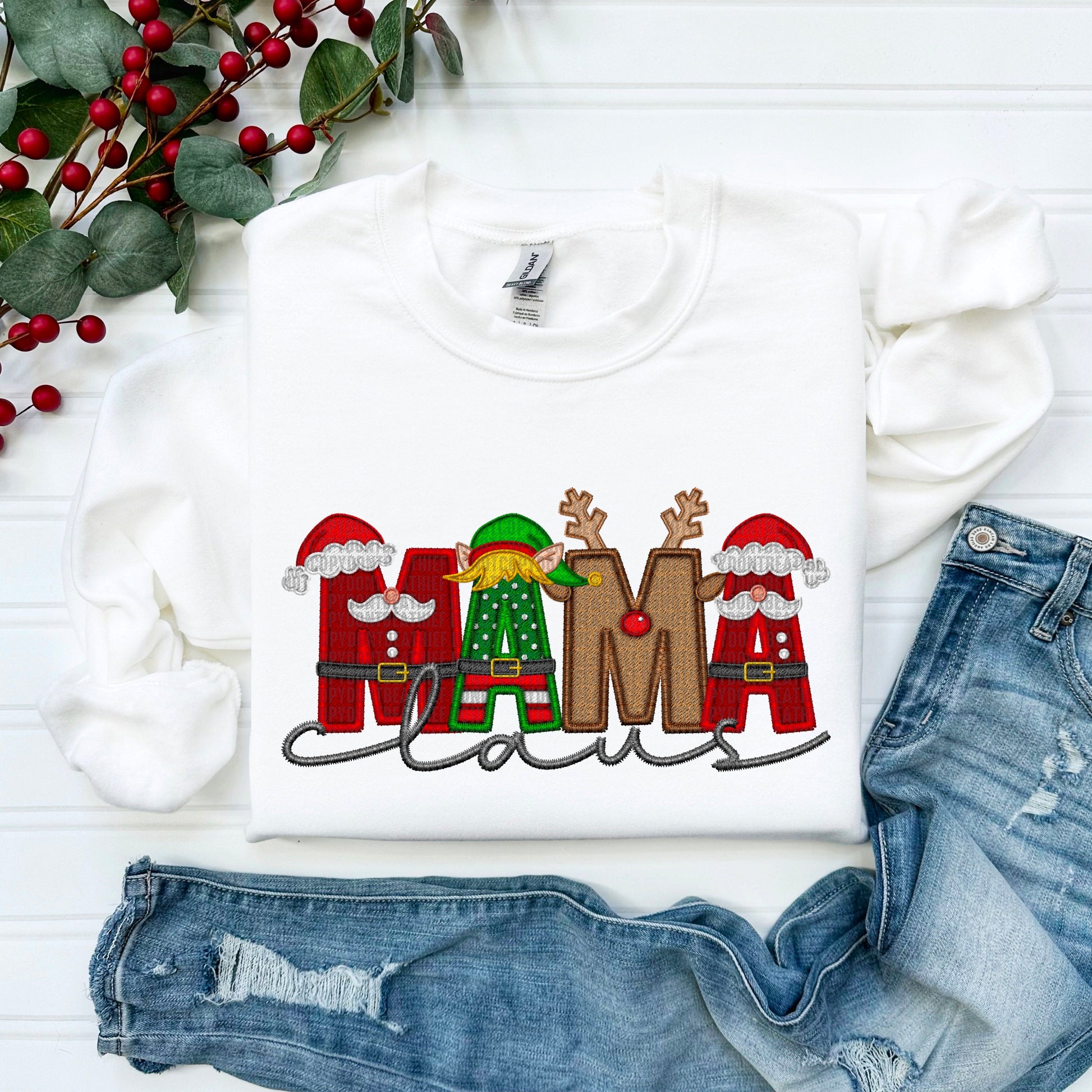 Mama Claus Names-Lovie T Designs