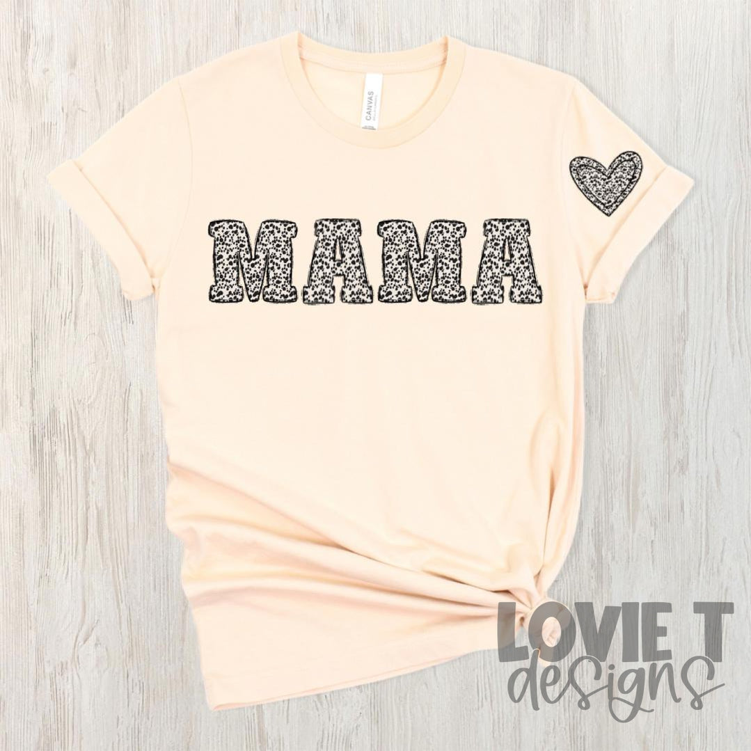 Mama Dalmatian-Lovie T Designs