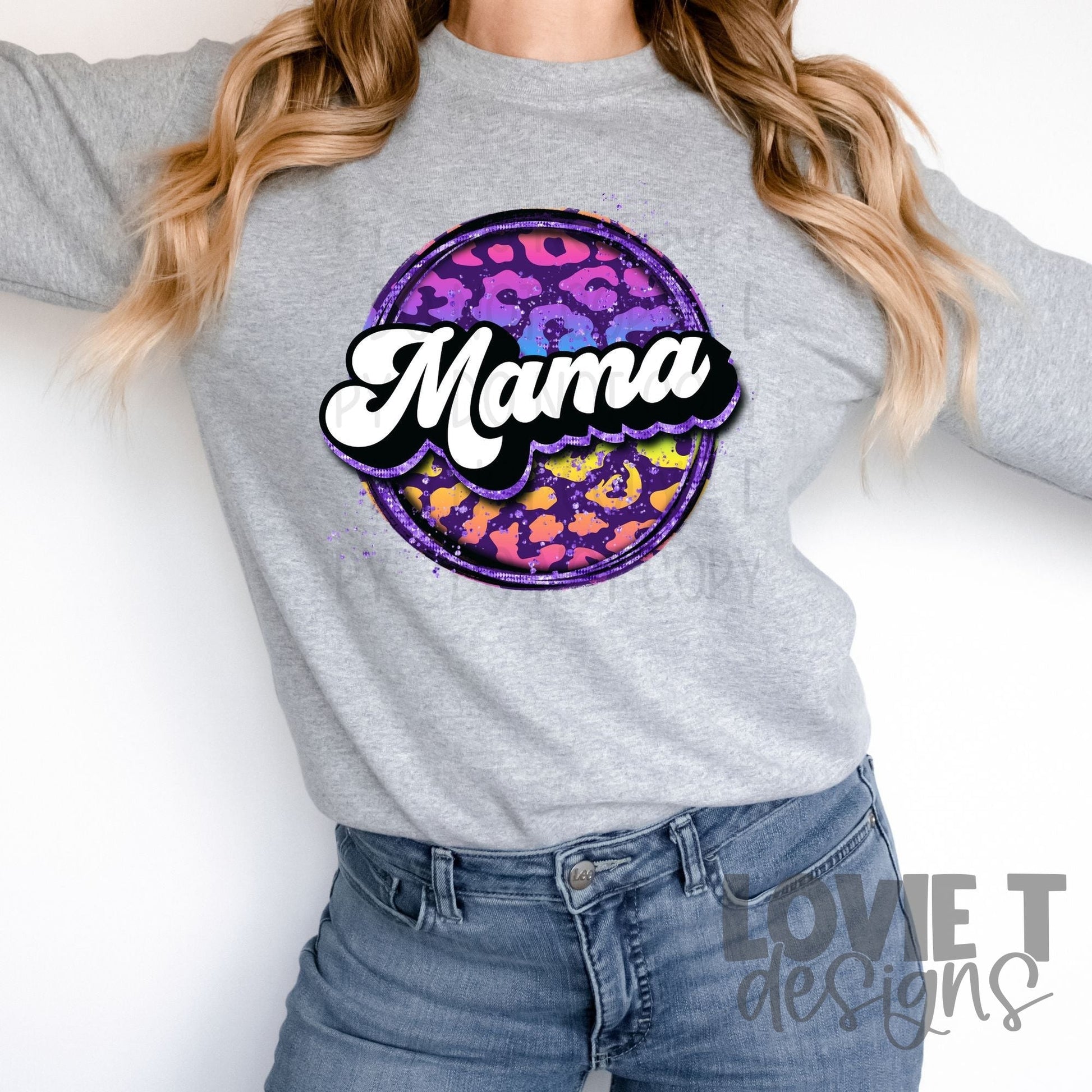 Mama LF Vibes-Lovie T Designs