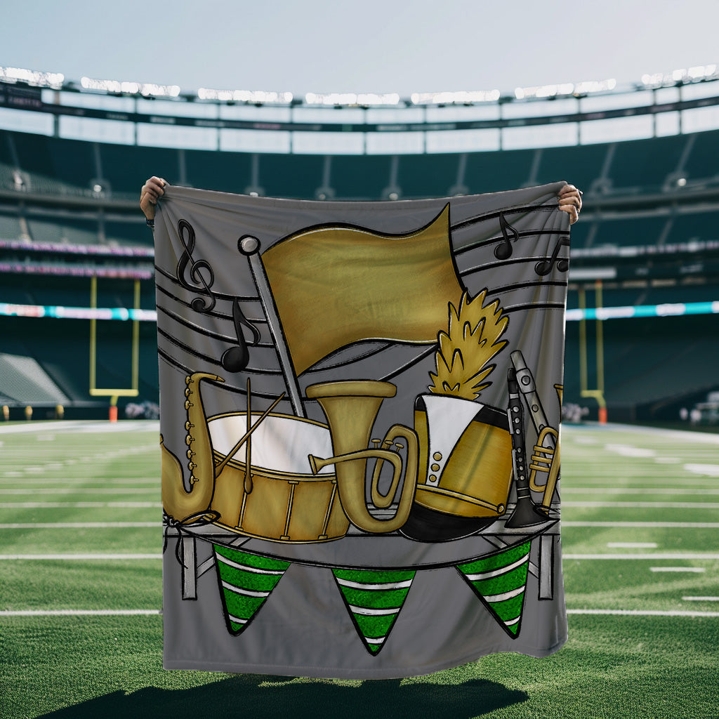 Marching Band Blanket Mockup-Lovie T Designs