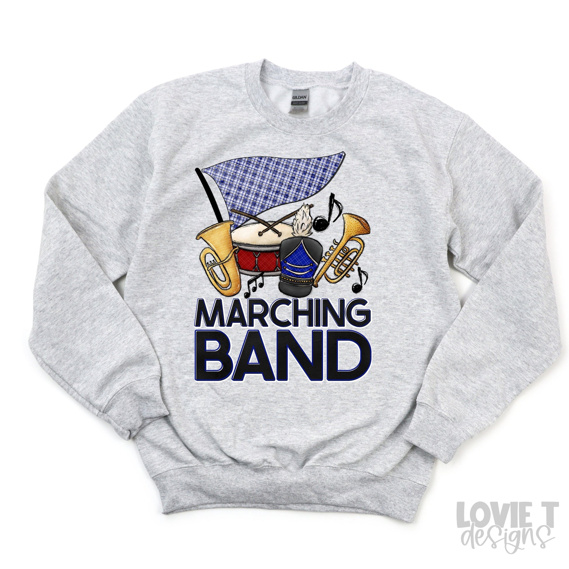 Marching Band Customs BLUE-Lovie T Designs