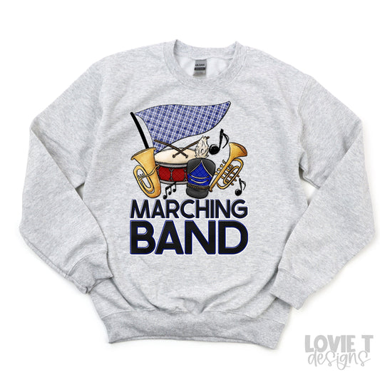 Marching Band Customs BLUE-Lovie T Designs