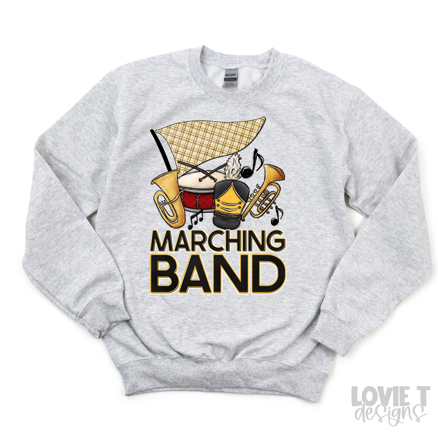 Marching Band Customs GOLD-Lovie T Designs