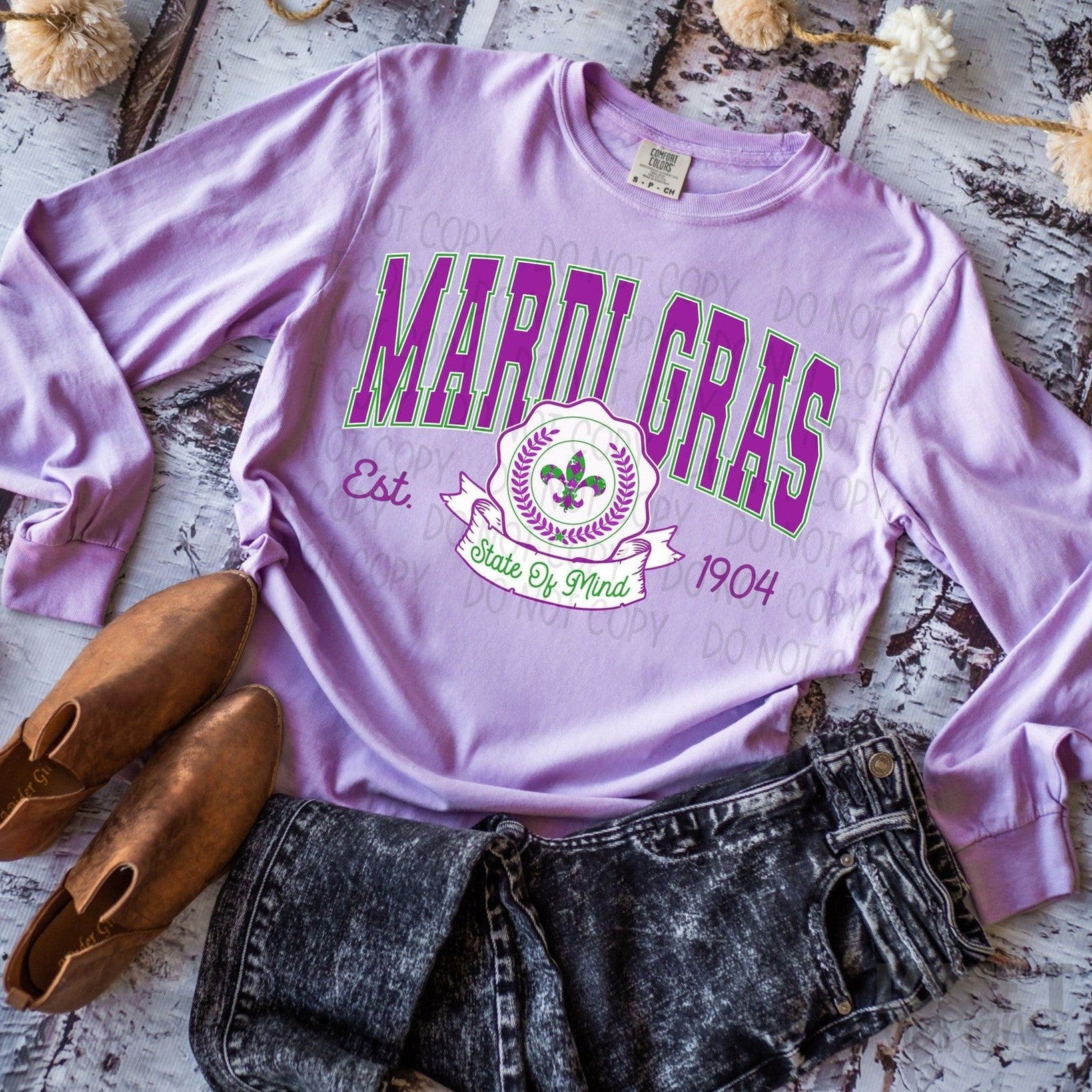 Mardi Gras State of Mind-Lovie T Designs