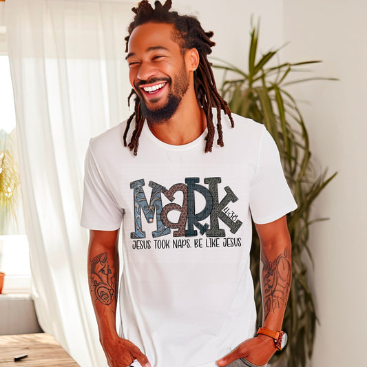 Mark 4:38 Mens Version-Lovie T Designs