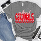 Medford Cardinals White Red Grunge-Lovie T Designs