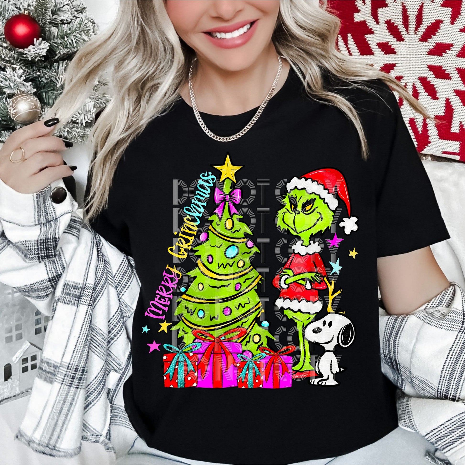 Merry Christmas-[DTF Transfer]-Lovie T Designs