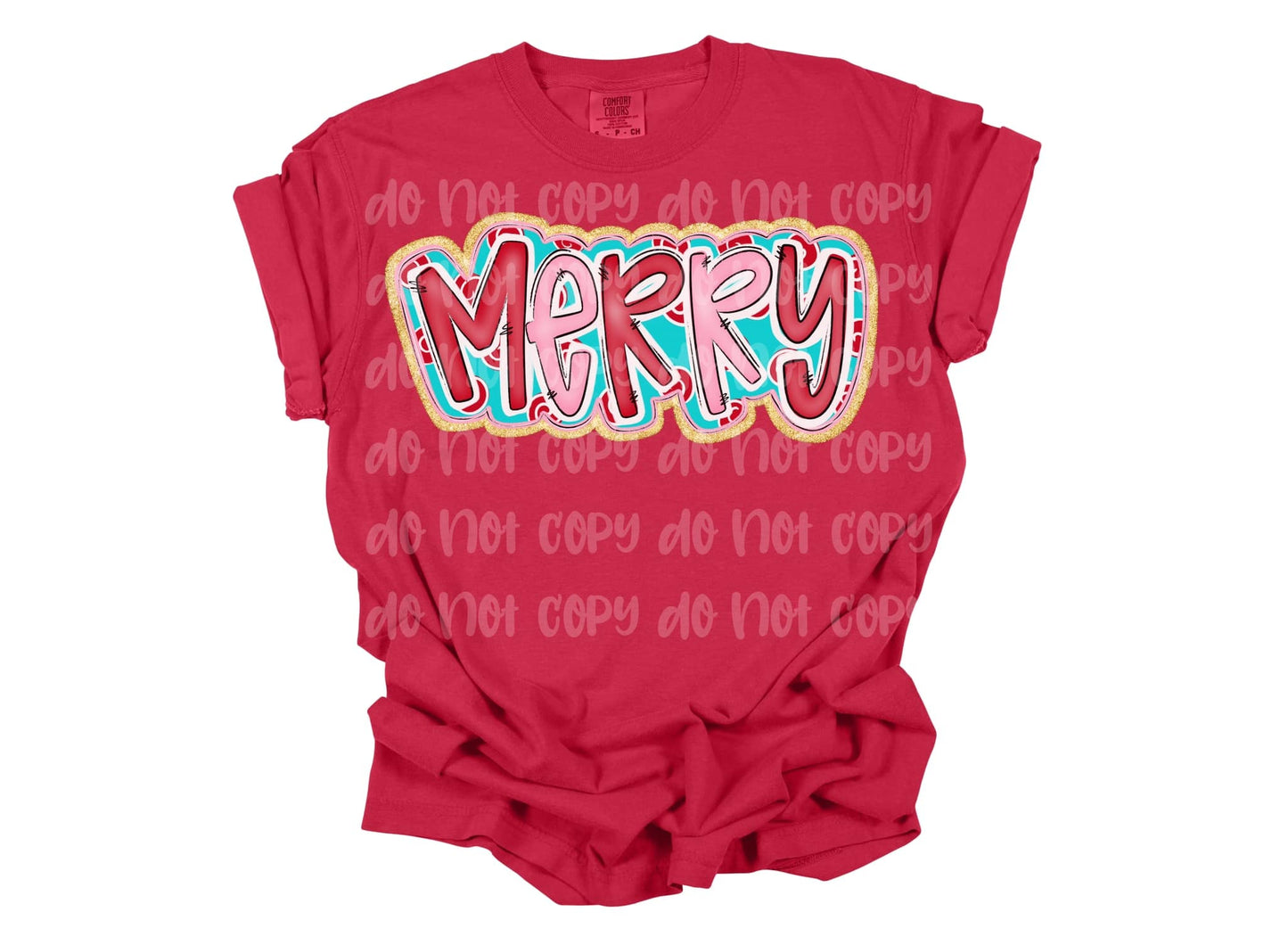 Merry Doodle Dots & Glitter-Lovie T Designs