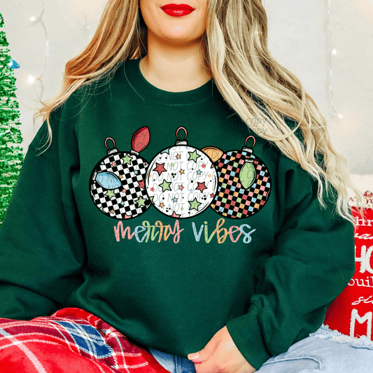 Merry Vibes-[DTF Transfer]-Lovie T Designs