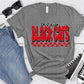 Mexia Black Cats Black Red Grunge-Lovie T Designs