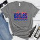 Middle Road Eagles Royal Red Grunge-Lovie T Designs