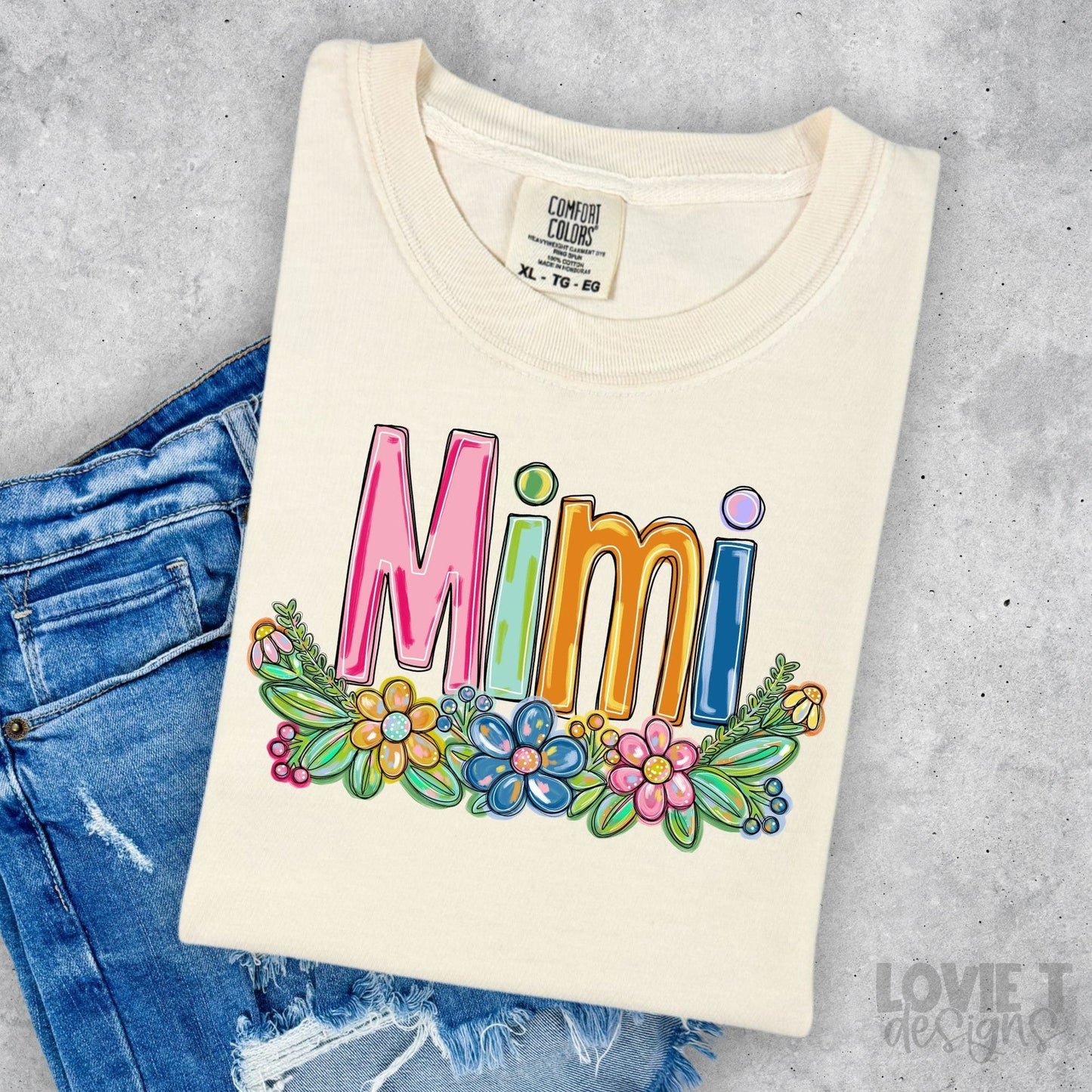 Mimi Spring Floral Mother's Day-Lovie T Designs