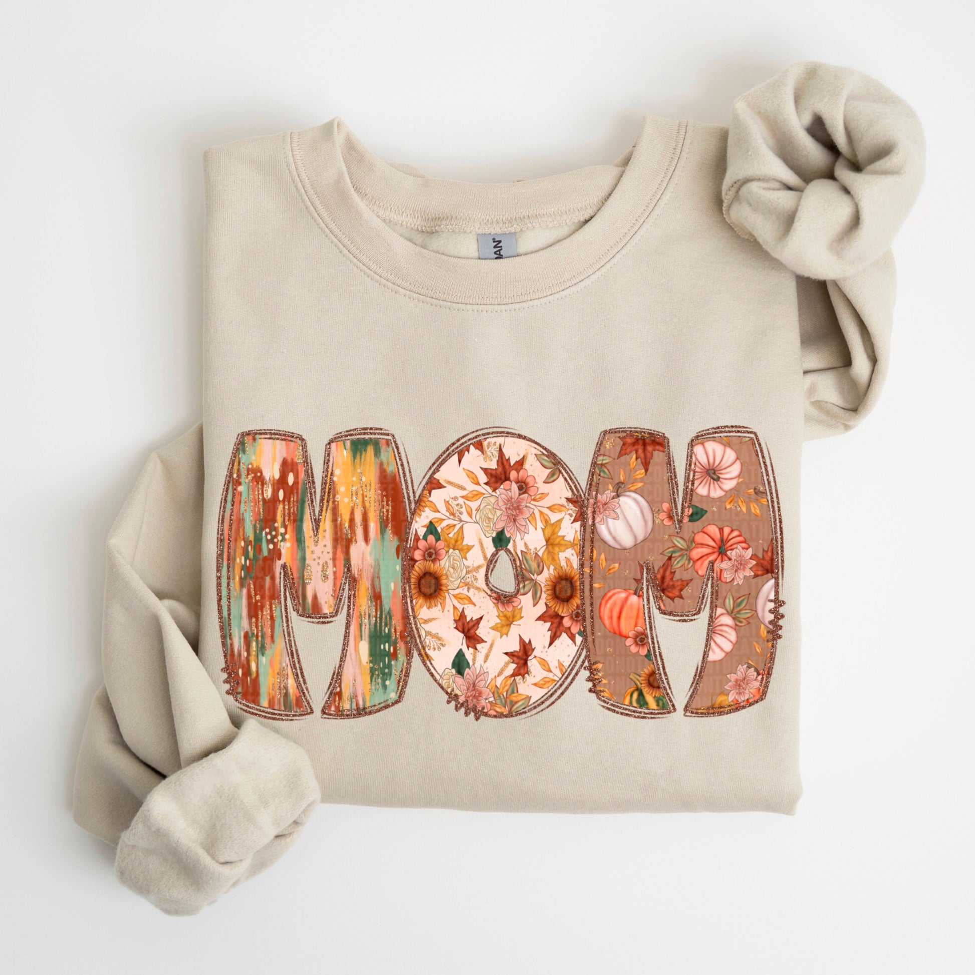 Mom Fall Floral Name-Lovie T Designs