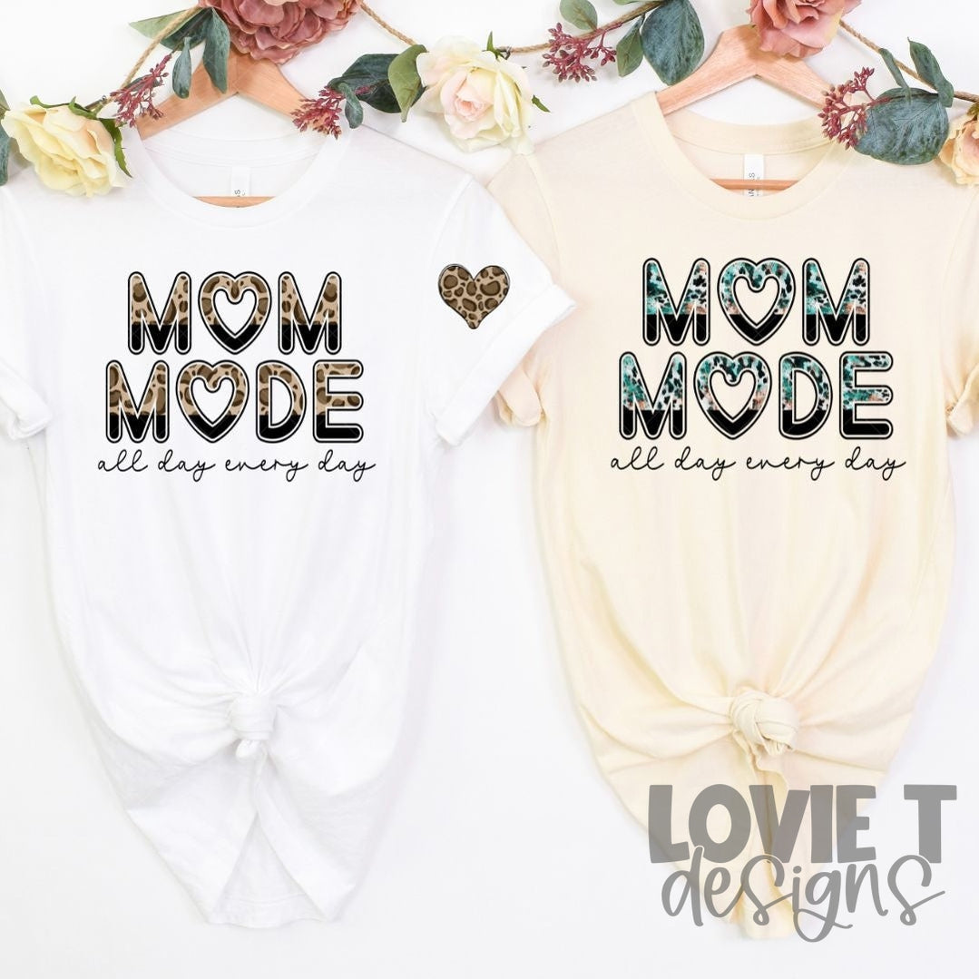 Mom Mode-Lovie T Designs