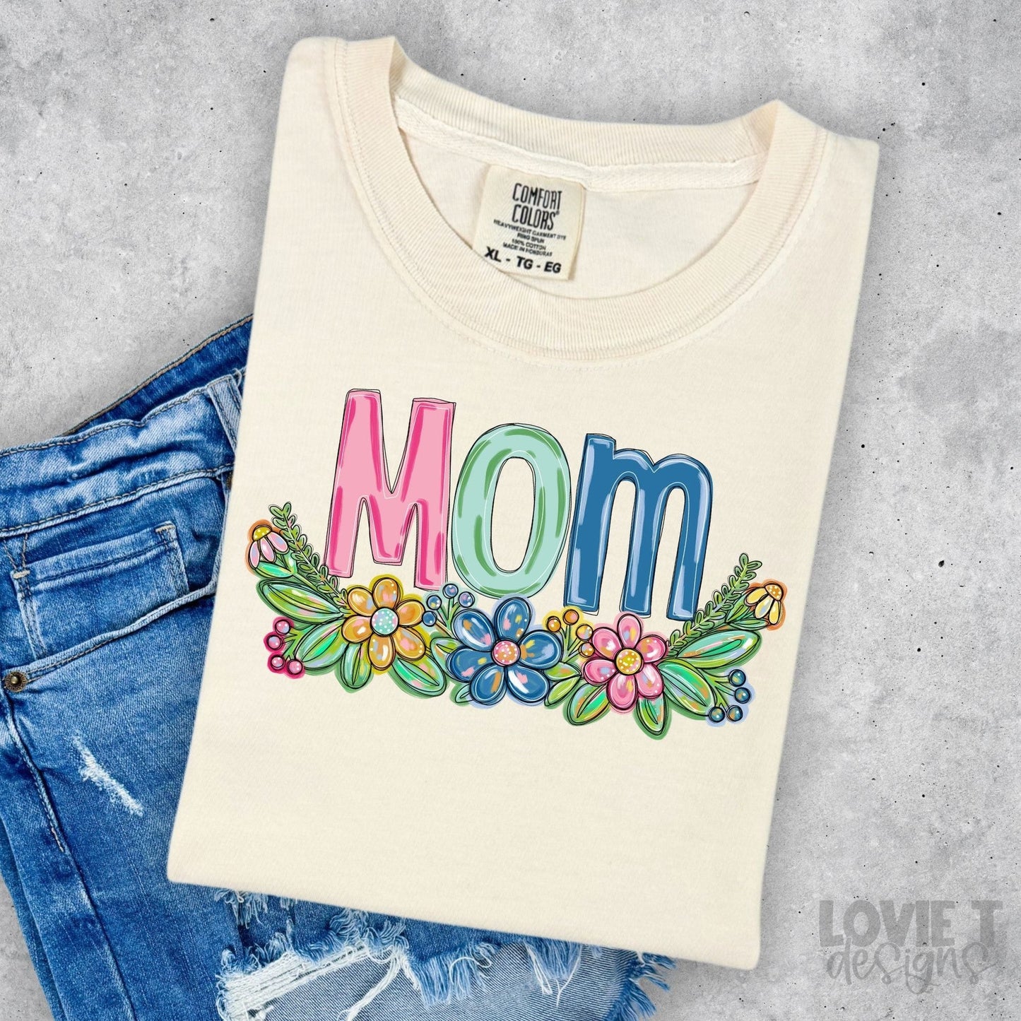 Mom Spring Floral Mother's Day-Lovie T Designs