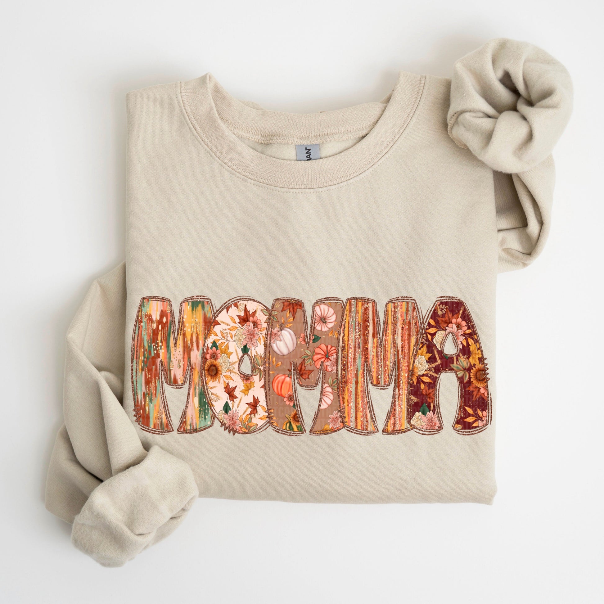 Momma Fall Floral Name-Lovie T Designs