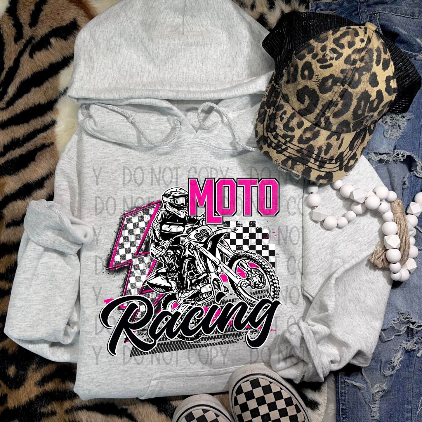 Moto Racing Pink-Lovie T Designs