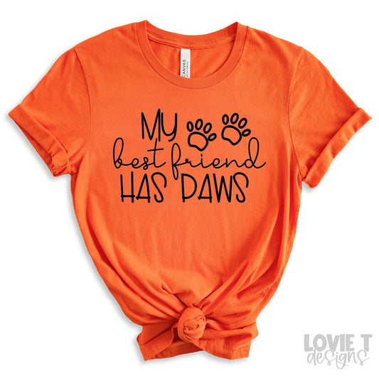 My Best Friend Has Paws-Lovie T Designs