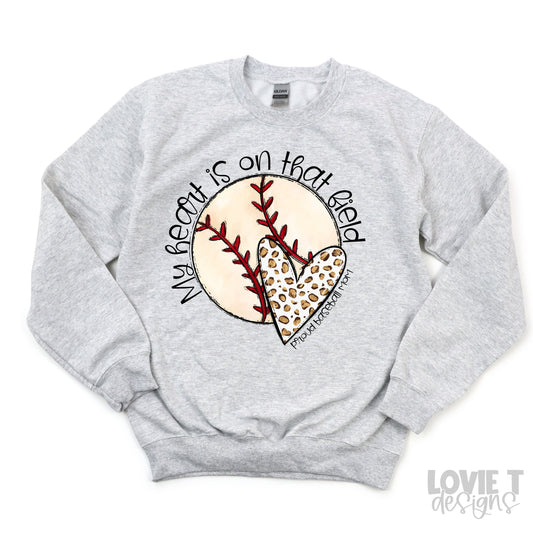My Heart is on that BASEBALL NO FLOWERS