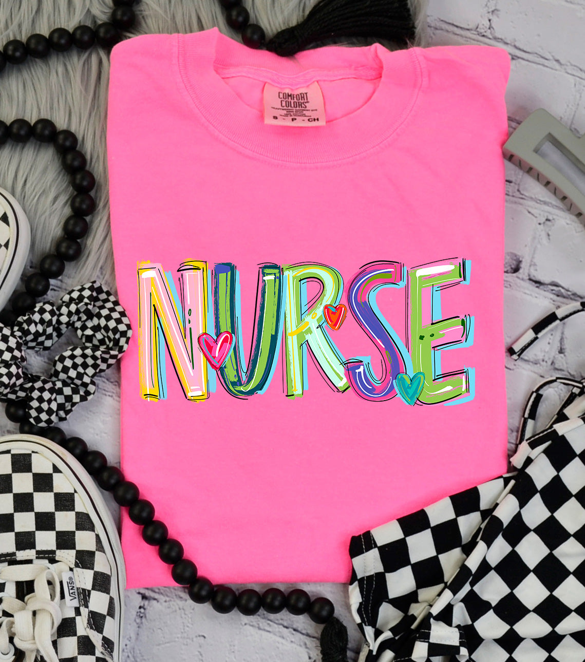 Nurse Cheery Bright-Lovie T Designs