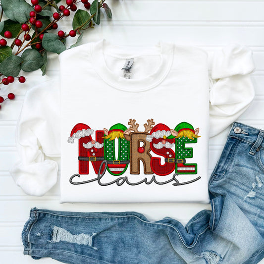 Nurse Claus Names-Lovie T Designs