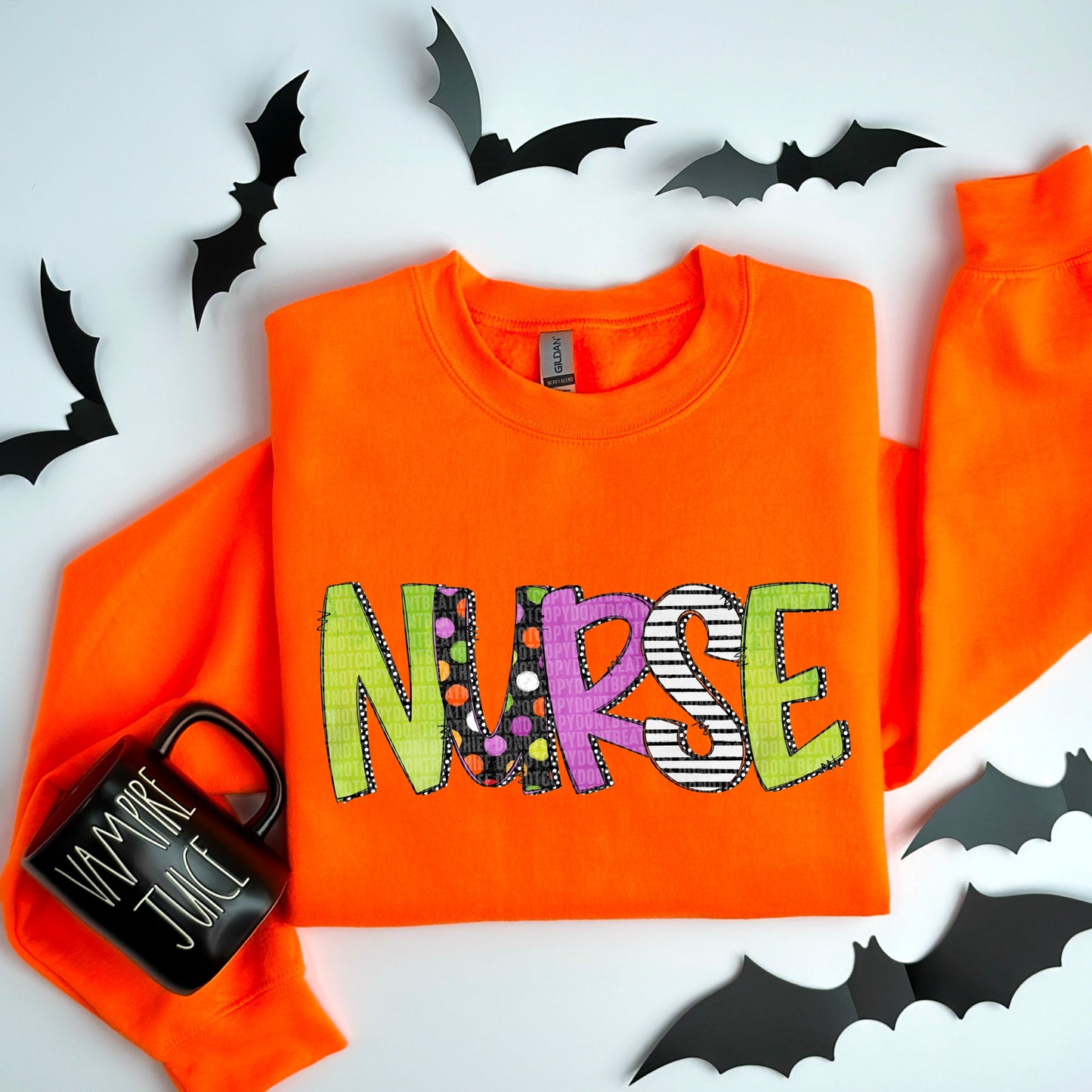 Nurse Halloween Name-Lovie T Designs