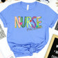 Nurse Practitioner Cheery Alpha-Lovie T Designs